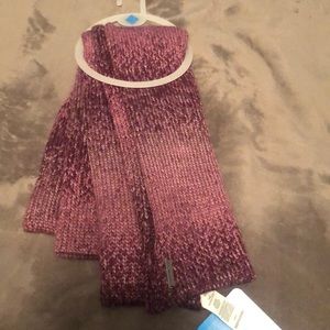 Purple Knit Scarf 🧣